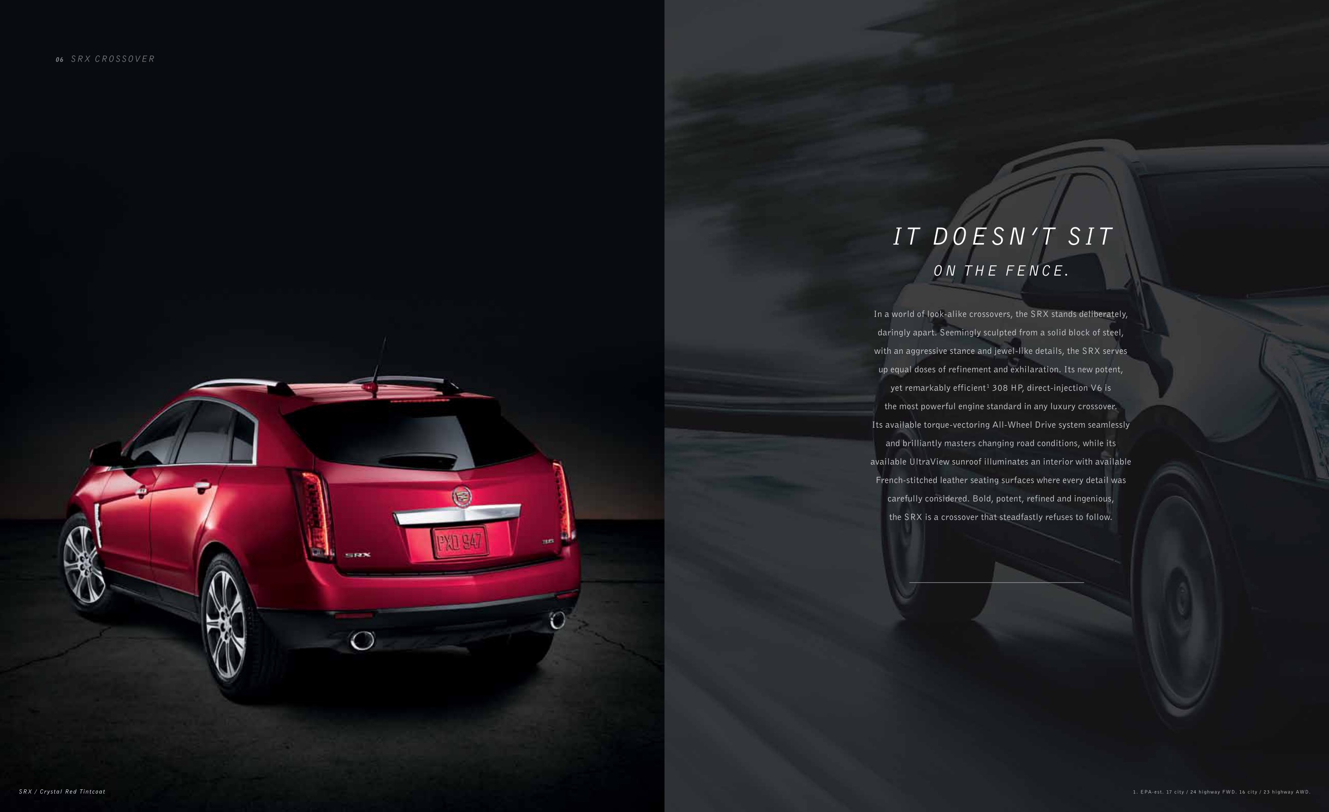 2012 Cadillac SRX Brochure Page 14